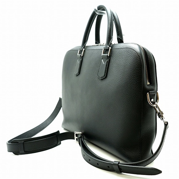 Louis Vuitton Black Leather Business Bag Victor Taurillon - Picture 1 of 9